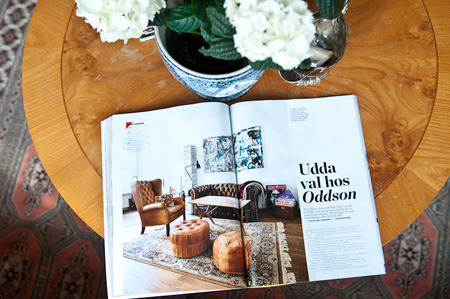 Exciting interior article in the latest Plaza interiör.